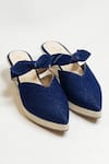 Shop_The Alter_Blue Bows Knotted Wedges _at_Aza_Fashions