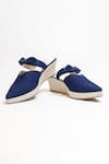 Buy_The Alter_Blue Bows Knotted Wedges _Online_at_Aza_Fashions