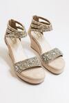 Shop_The Alter_Beige Embellished Bella Wedges _at_Aza_Fashions