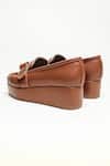 Buy_The Alter_Brown Tessa Platform Loafers 