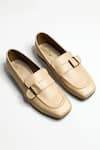 Buy_The Alter_Beige Tessa Buckle Loafers _Online_at_Aza_Fashions
