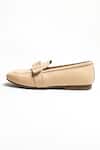 The Alter_Beige Tessa Buckle Loafers _at_Aza_Fashions