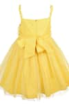 Shop_A Little Fable_Yellow Net Embroidered Sequin Tulip Ruffled Dress _at_Aza_Fashions