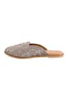 Buy_The Golden Wasp_Gold Pitta Glimmer Hive Embellished Mules _Online_at_Aza_Fashions