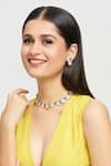 Buy Moh-Maya By Disha Khatri Gold Plated Diamonds, Stones Gleaming Moissanite Kundan Encrusted Jewellery Set at Aza Fashions Buy_Moh-Maya By Disha Khatri_Gold Plated Diamonds, Stones Gleaming Moissanite Kundan Encrusted Jewellery Set _at_Aza_Fashions