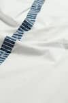 Buy_Abraham & Thakore_White 100% Cotton Poplin Ribbed Block Print Placket Shirt _Online_at_Aza_Fashions