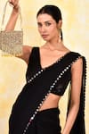 Kreivo by Vamanshi Damania_Gold Bead Embellished Bag _at_Aza_Fashions