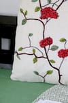 Buy_Mid July Home_Off White Premium Cotton Thread Berry Bliss Embroidered Cushion Cover _Online_at_Aza_Fashions