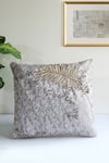 Shop_Mid July Home_Grey Jacquard Pearl Desert Abstract Woven Cushion Cover _at_Aza_Fashions