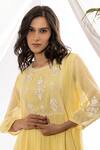 Buy Pants And Pajamas Yellow Chanderi, Organza, Cotton, Embroidery Printed And Hand Kurta Set Online at Aza Fashions Buy_Pants And Pajamas_Yellow Chanderi, Organza, Cotton, Embroidery Printed And Hand Kurta Set _Online_at_Aza_Fashions