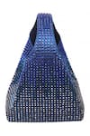 Buy_ETCETERA_Blue Rhinestones Embellished Mini Bag _Online_at_Aza_Fashions