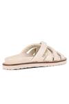 Shop_Vanilla Moon_White Plain Hadley Cross Strap Flats _Online_at_Aza_Fashions