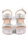 Shop_Vanilla Moon_Silver Nessie Metallic Sling Back Heels_at_Aza_Fashions