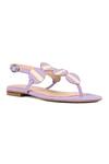 Buy Vanilla Moon Purple Abigail Color Blocked Sandals at Aza Fashions Buy_Vanilla Moon_Purple Abigail Color Blocked Sandals_at_Aza_Fashions
