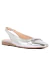 Buy_Vanilla Moon_Silver Eleanor Pointed Toe Sandals _at_Aza_Fashions