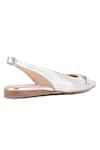 Buy_Vanilla Moon_Silver Eleanor Pointed Toe Sandals _Online_at_Aza_Fashions