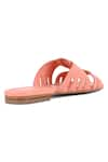 Buy_Vanilla Moon_Pink Galilea Square Toe Front Sliders _Online_at_Aza_Fashions