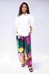 Buy_Studio Moda India_White 100% Cotton Embroidered Big The Blair Garden Floral Work Shirt _at_Aza_Fashions