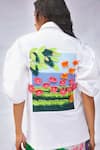 Shop_Studio Moda India_White 100% Cotton Embroidered Big The Blair Garden Floral Work Shirt _at_Aza_Fashions