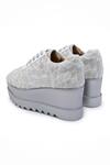 Anaar_Green Cutdana Notting Hill Embellished Wedding Wedge Sneakers _at_Aza_Fashions