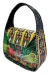 The Garnish Company_Multi Color Sequin Zari Print Bag _Online_at_Aza_Fashions