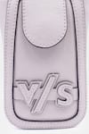 Buy_VERSUHZ_White Thread Versus 3d Pattern Waistbelt Bag_Online_at_Aza_Fashions
