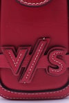 VERSUHZ_Pink Thread Versus 3d Stitchline Work Waistbelt Bag _Online_at_Aza_Fashions