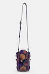 Buy_VERSUHZ_Purple Bead Viola Embellished Waist Belt Bag _Online_at_Aza_Fashions