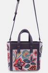 VERSUHZ_Black Bead Floral Embellished Tote Bag _Online_at_Aza_Fashions