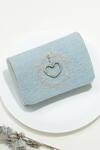 Buy_Ozel_Blue Stone Denim Heart Embroidered Charm Clutch _Online_at_Aza_Fashions