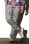 Mr. Ajay Kumar_Multi Color 100% Luxe Cotton Satin Lycra Printed Arvin Trouser  _Online_at_Aza_Fashions