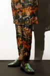 Mr. Ajay Kumar_Multi Color Linen Printed Opulent Jaigarh Kurta Pant Set  _at_Aza_Fashions