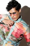 Mr. Ajay Kumar_Multi Color 100% Luxe Cotton Printed Heritage Umaid Shirt  _at_Aza_Fashions