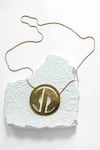 Buy_DE'Anma_Gold Plated Ersoaldi Brass Pendant Necklace _at_Aza_Fashions