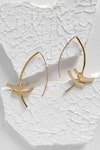 Shop_De'anma_Gold Plated Tumo Abstract Ear Cuffs _at_Aza_Fashions