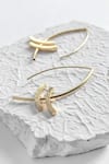 Shop_DE'Anma_Gold Plated Tumo Earrings _at_Aza_Fashions