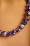 Buy_Kastiya Jewels_Purple Quartz Semi Precious Gemstone Necklace_Online_at_Aza_Fashions