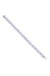 Shop_Diosa Paris Jewellery_White Swarovski Zirconia Bracelet _at_Aza_Fashions