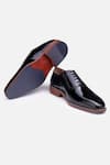 Shop_Hats Off Accessories_Black Solid Oxford Shoes _Online_at_Aza_Fashions