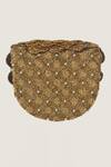 Shop_Doux Amour_Gold Embroidered Mini Clutch _Online_at_Aza_Fashions