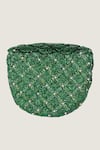 Shop_Doux Amour_Green Embroidery Mini Clutch _Online_at_Aza_Fashions