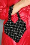 Buy_RUBILON_Black Quinn Heart Shaped Bag _at_Aza_Fashions