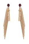 Trupti Mohta_Gold Plated Fidget Dangler Earring _Online_at_Aza_Fashions