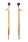 Buy_Trupti Mohta_Gold Plated Fidget Dangler Earring _Online_at_Aza_Fashions