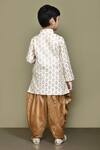 Shop_Samyukta Singhania_Cream Silk Embroidery Fleur Motif Kurta With Patiala Pant _at_Aza_Fashions