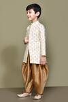 Shop_Samyukta Singhania_Cream Silk Embroidery Fleur Motif Kurta With Patiala Pant _Online_at_Aza_Fashions