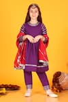 JILMIL DREAMWEAR_Purple Crepe Embellished Gota Placement Anarkali Set _Online_at_Aza_Fashions