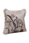 Shop_Diva Riche_Cream Washable Silk Floral Tulip Embroidered Bedding Set_Online_at_Aza_Fashions