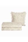 Shop_Diva Riche_Cream Washable Silk Thread Eden Floral Embroidered Bedding Set_Online_at_Aza_Fashions
