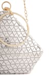 Shop_A Clutch Story_Silver Rhinestones Dazzling Diamond Embellished Clutch 